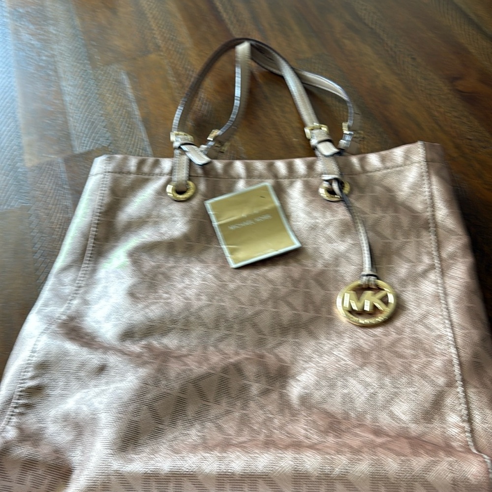 Michael Kors tote bag - great for carrying laptop, cell phone, papers etc
